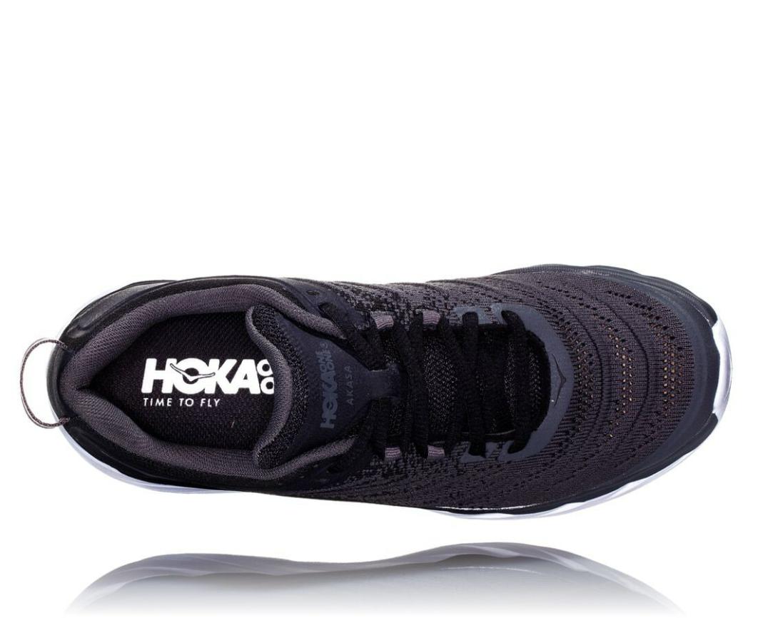 Women Road Running | HOKA ONE ONE Akasa Black / Dark Shadow