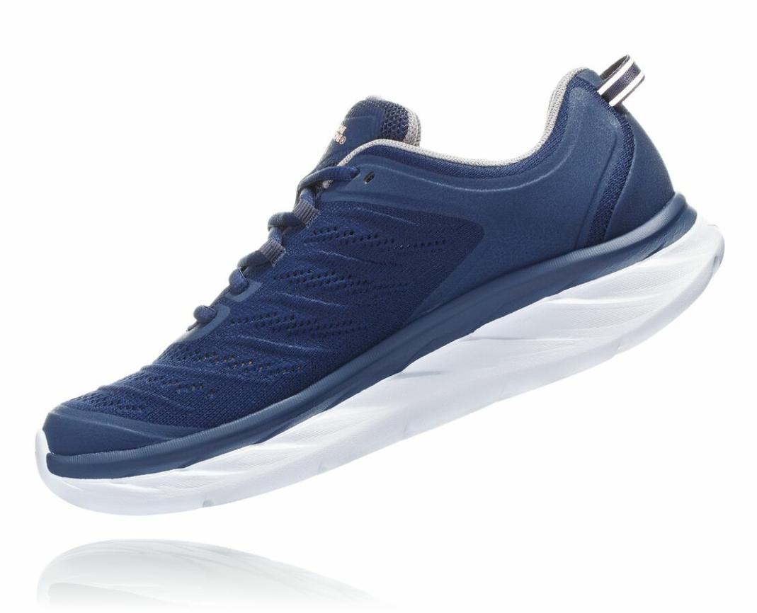 Women Road Running | HOKA ONE ONE Akasa Mood Indigo / Dusty Pink