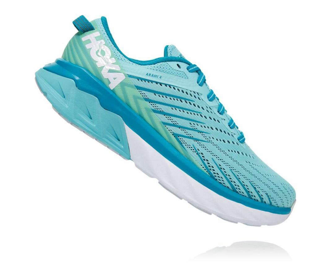 Women Road Running | HOKA ONE ONE Arahi 4 Antigua Sand / Caribbean Sea