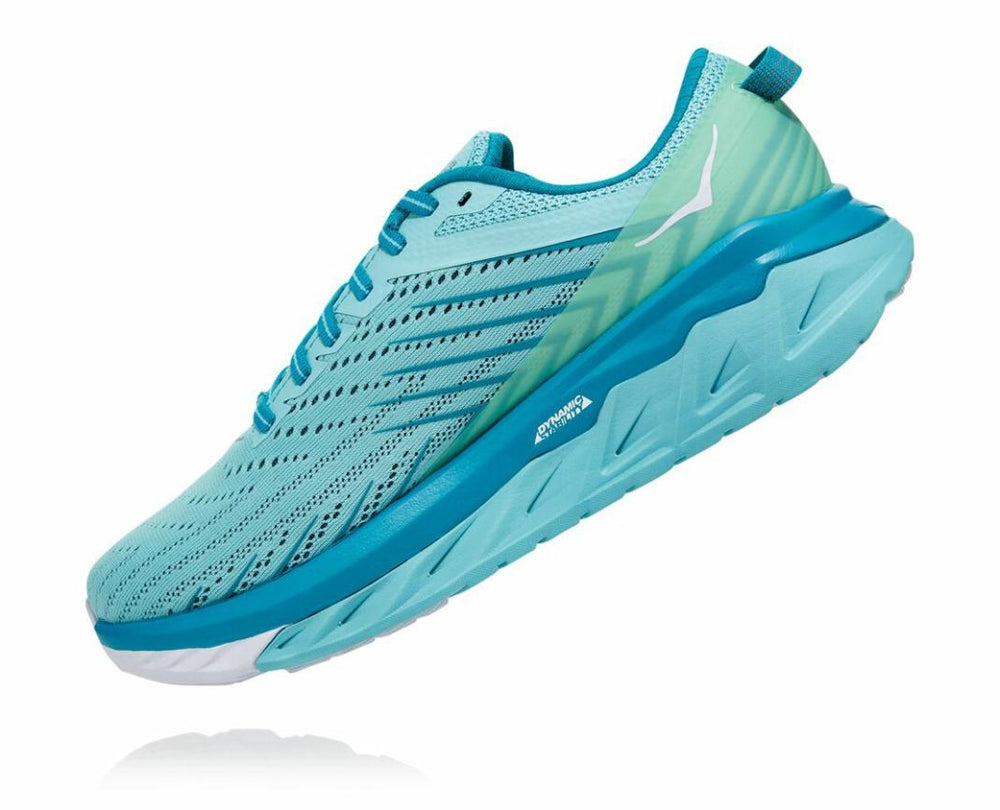 Women Road Running | HOKA ONE ONE Arahi 4 Antigua Sand / Caribbean Sea