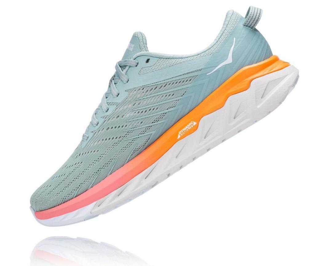 Women Road Running | HOKA ONE ONE Arahi 4 Blue Haze / Lunar Rock