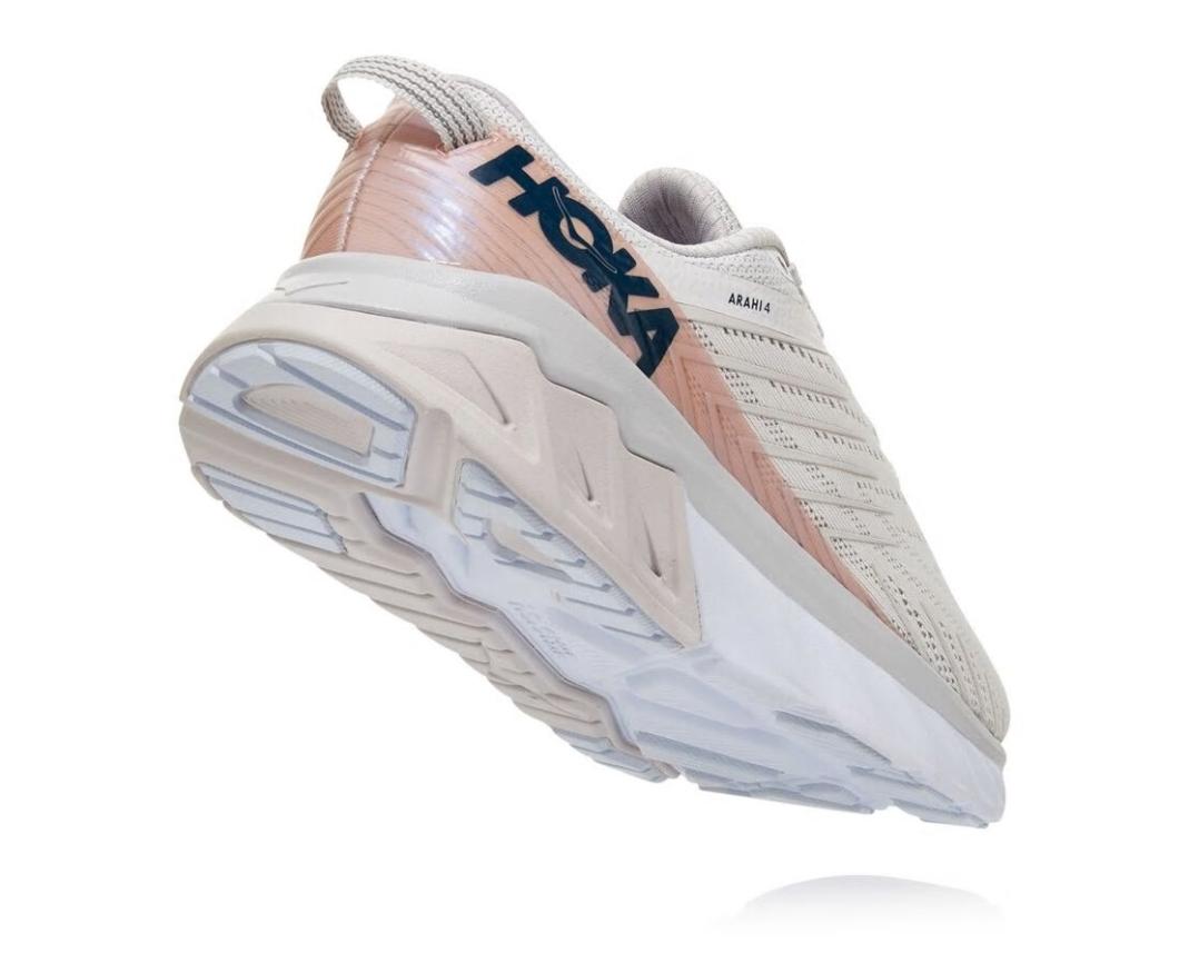 Women Road Running | HOKA ONE ONE Arahi 4 Nimbus Cloud / Lunar Rock