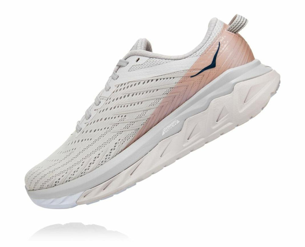 Women Road Running | HOKA ONE ONE Arahi 4 Nimbus Cloud / Lunar Rock