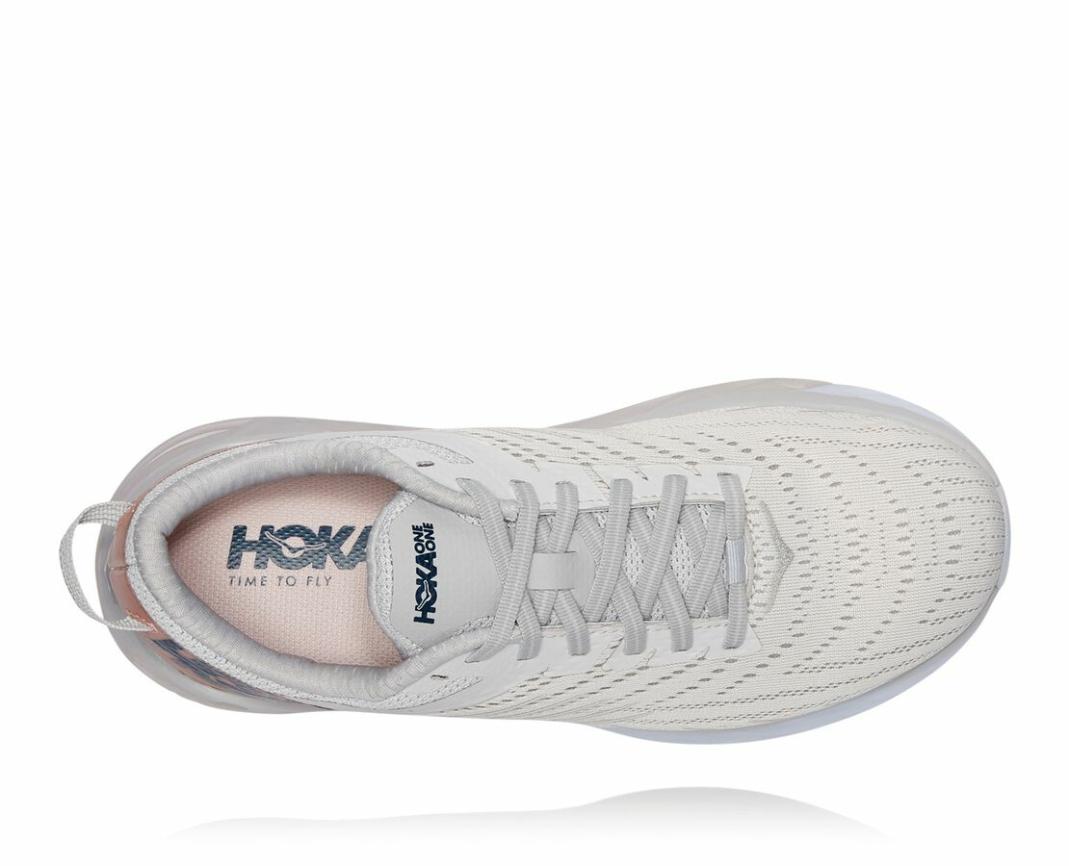 Women Road Running | HOKA ONE ONE Arahi 4 Nimbus Cloud / Lunar Rock