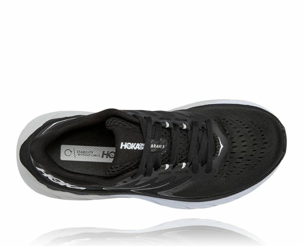 Women Road Running | HOKA ONE ONE Arahi 5 Black / White