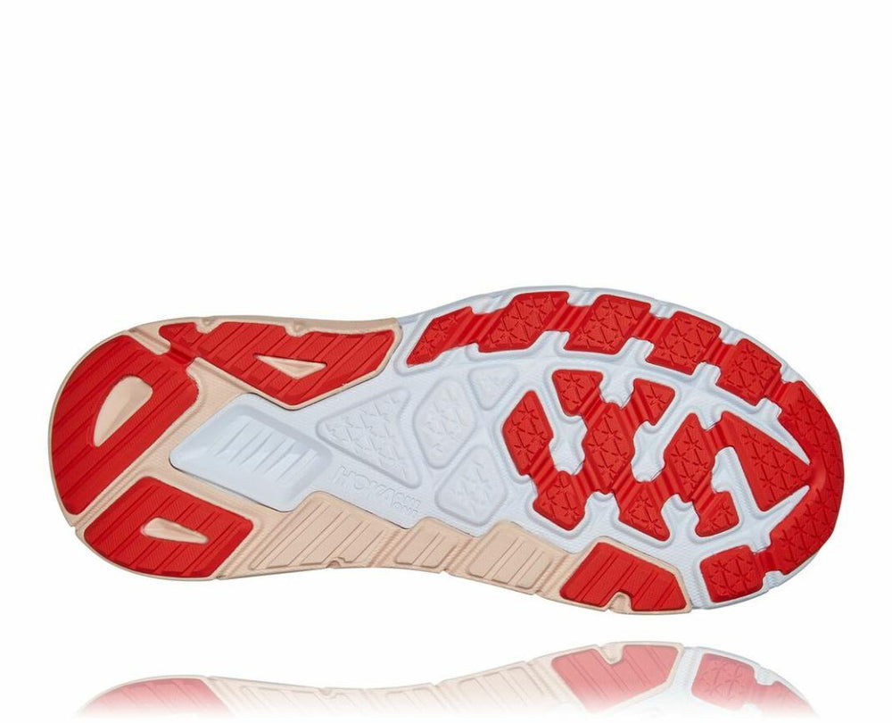 Women Road Running | HOKA ONE ONE Arahi 5 Cantaloupe / Silver Peony