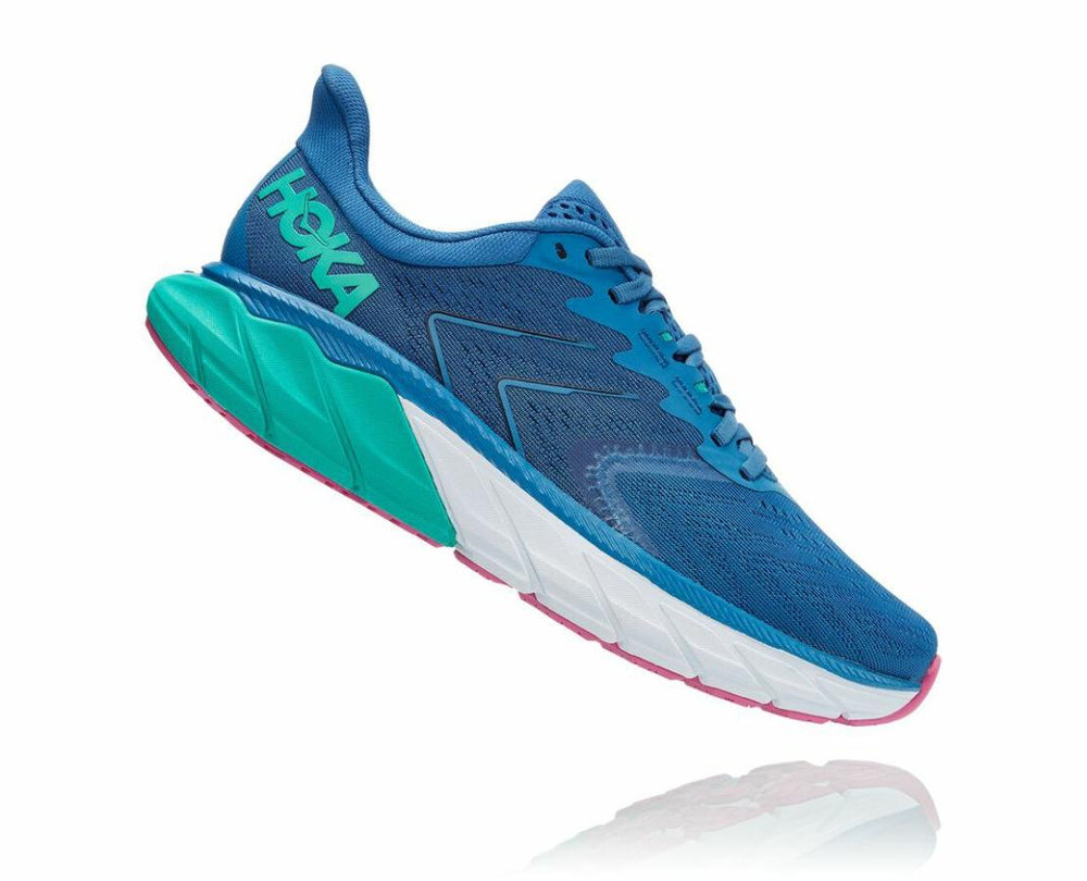Women Road Running | HOKA ONE ONE Arahi 5 Vallarta Blue / Atlantis