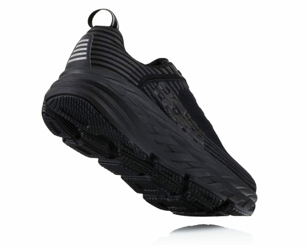 Women Road Running | HOKA ONE ONE Bondi 6 Black / Black