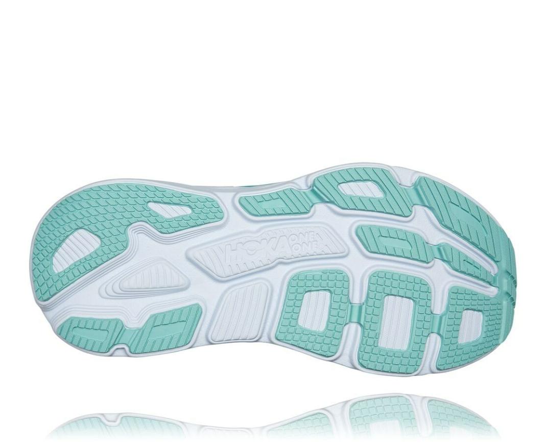 Women Road Running | HOKA ONE ONE Bondi 7 Aquarelle / Eggshell Blue