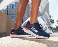 Women Road Running | HOKA ONE ONE Bondi 7 Black Iris / Ballad Blue