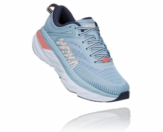 Women Road Running | HOKA ONE ONE Bondi 7 Blue Fog / Ombre Blue