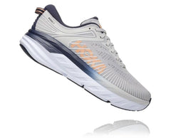 Women Road Running | HOKA ONE ONE Bondi 7 Lunar Rock / Black Iris