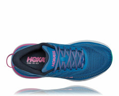 Women Road Running | HOKA ONE ONE Bondi 7 Vallarta Blue / Phlox Pink