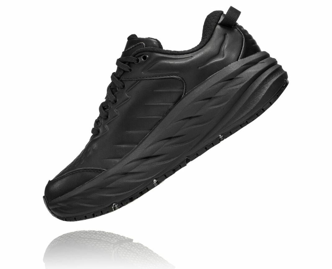 Women Road Running | HOKA ONE ONE Bondi Sr Black / Black