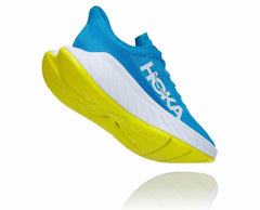 Women Road Running | HOKA ONE ONE Carbon X 2 Diva Blue / Citrus