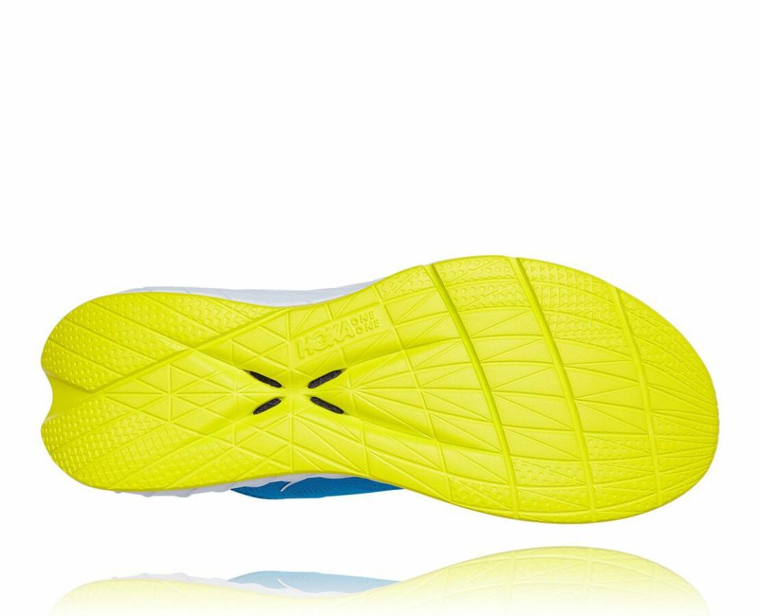 Women Road Running | HOKA ONE ONE Carbon X 2 Diva Blue / Citrus