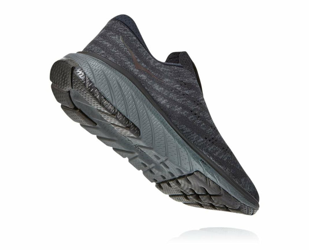 Women Road Running | HOKA ONE ONE Cavu 3 Slip Black / Dark Shadow