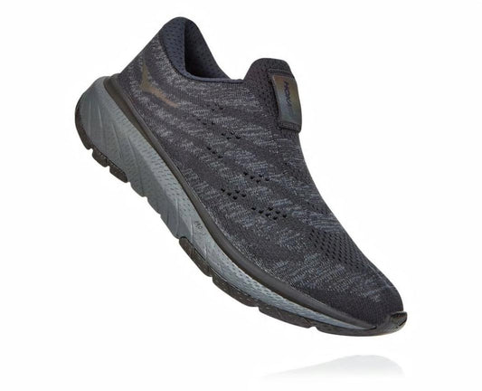 Women Road Running | HOKA ONE ONE Cavu 3 Slip Black / Dark Shadow