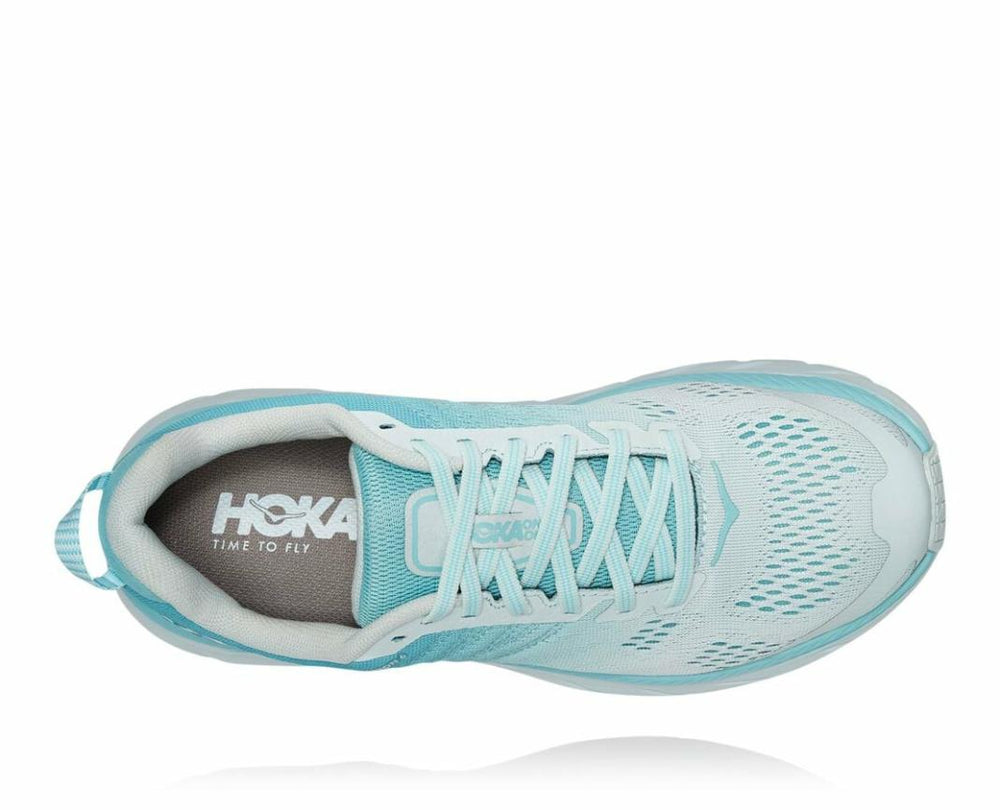 Women Road Running | HOKA ONE ONE Clifton 6 Antigua Sand / Wan Blue