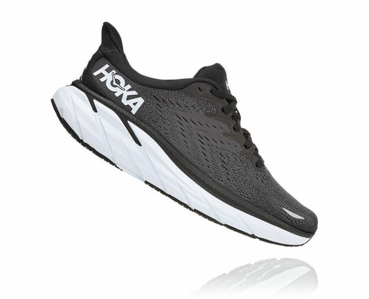 Women Road Running | HOKA ONE ONE Clifton 8 Black / White