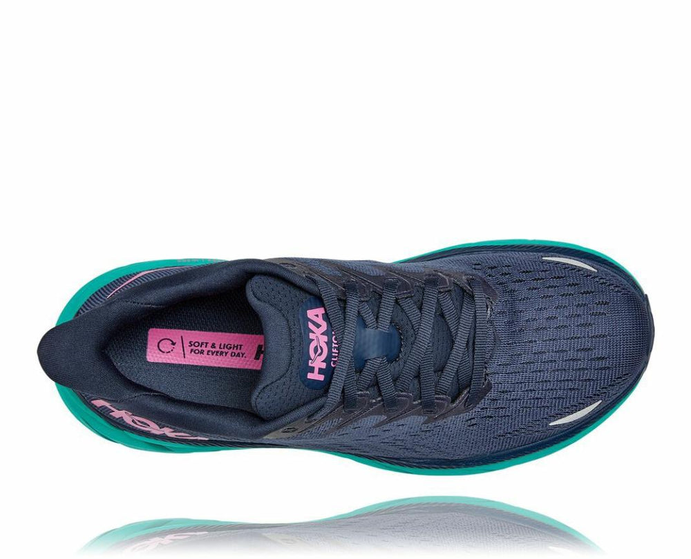 Women Road Running | HOKA ONE ONE Clifton 8 Outer Space / Atlantis