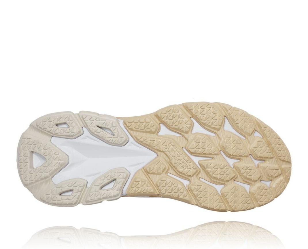 Women Road Running | HOKA ONE ONE Clifton Edge Almond Milk / Beige