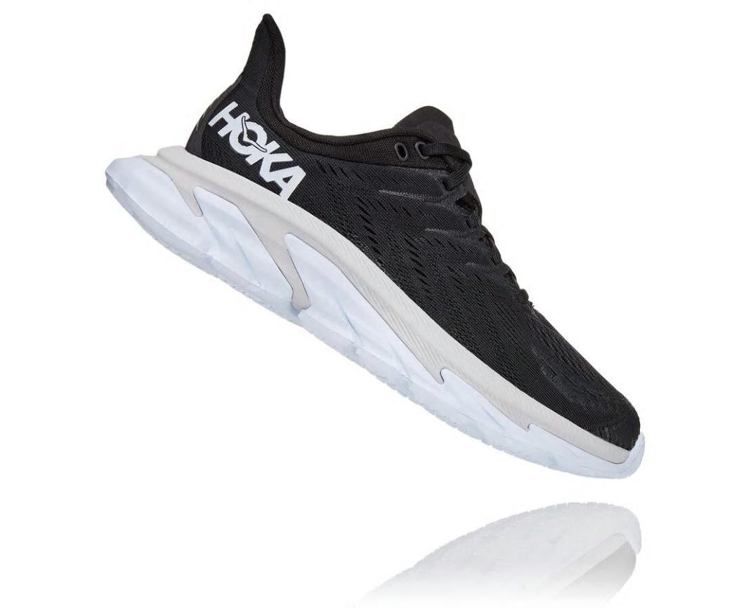 Women Road Running | HOKA ONE ONE Clifton Edge Black / White