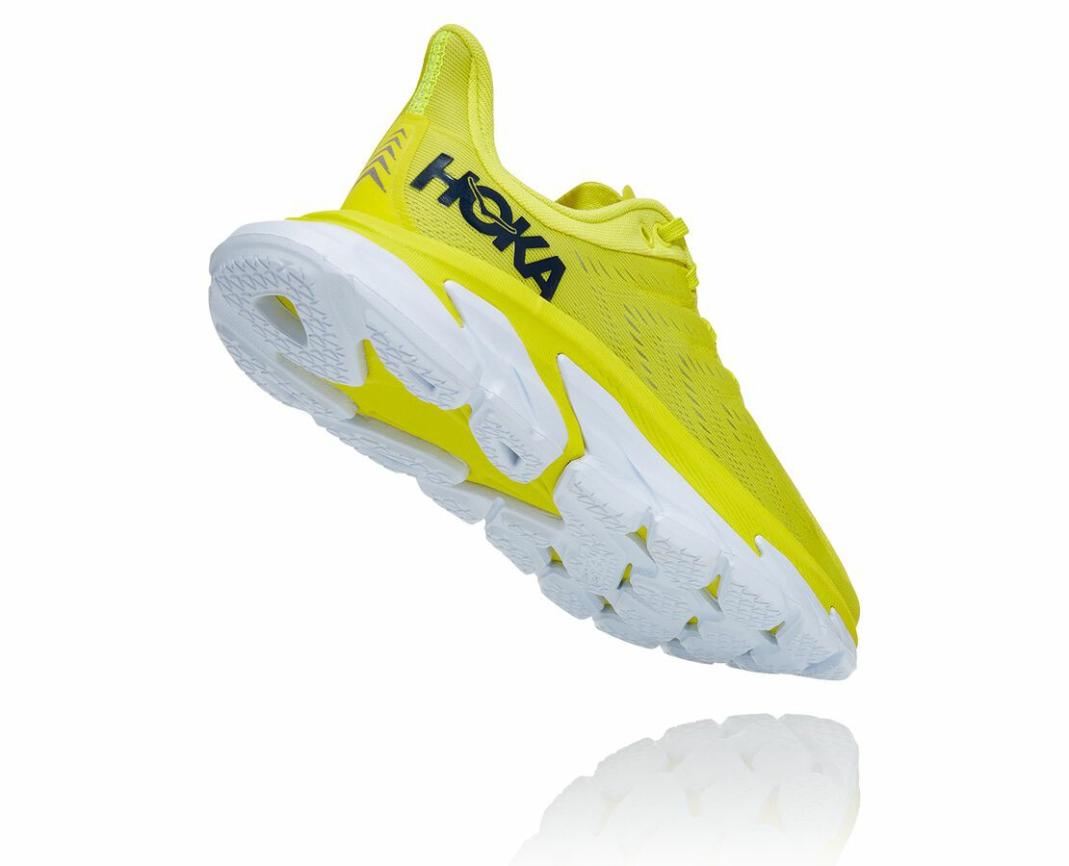 Women Road Running | HOKA ONE ONE Clifton Edge Citrus / White
