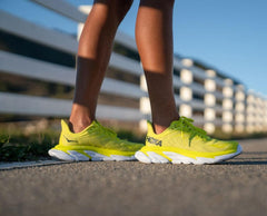 Women Road Running | HOKA ONE ONE Clifton Edge Citrus / White