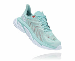 Women Road Running | HOKA ONE ONE Clifton Edge Eggshell Blue / White