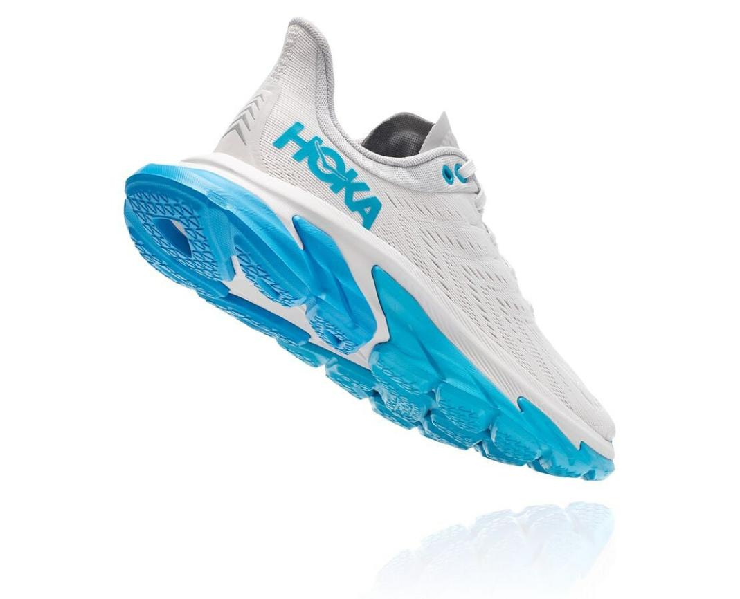 Women Road Running | HOKA ONE ONE Clifton Edge Nimbus Cloud / Cyan