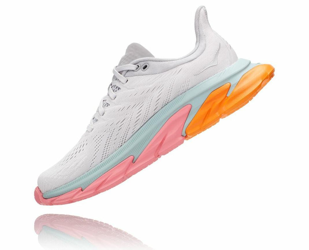 Women Road Running | HOKA ONE ONE Clifton Edge Nimbus Cloud / Lunar Rock