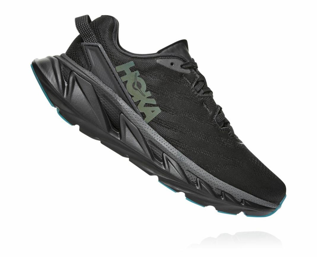 Women Road Running | HOKA ONE ONE Elevon 2 Black / Dark Shadow