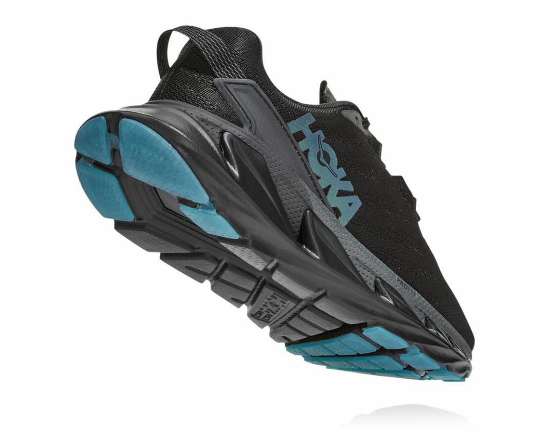 Women Road Running | HOKA ONE ONE Elevon 2 Black / Dark Shadow