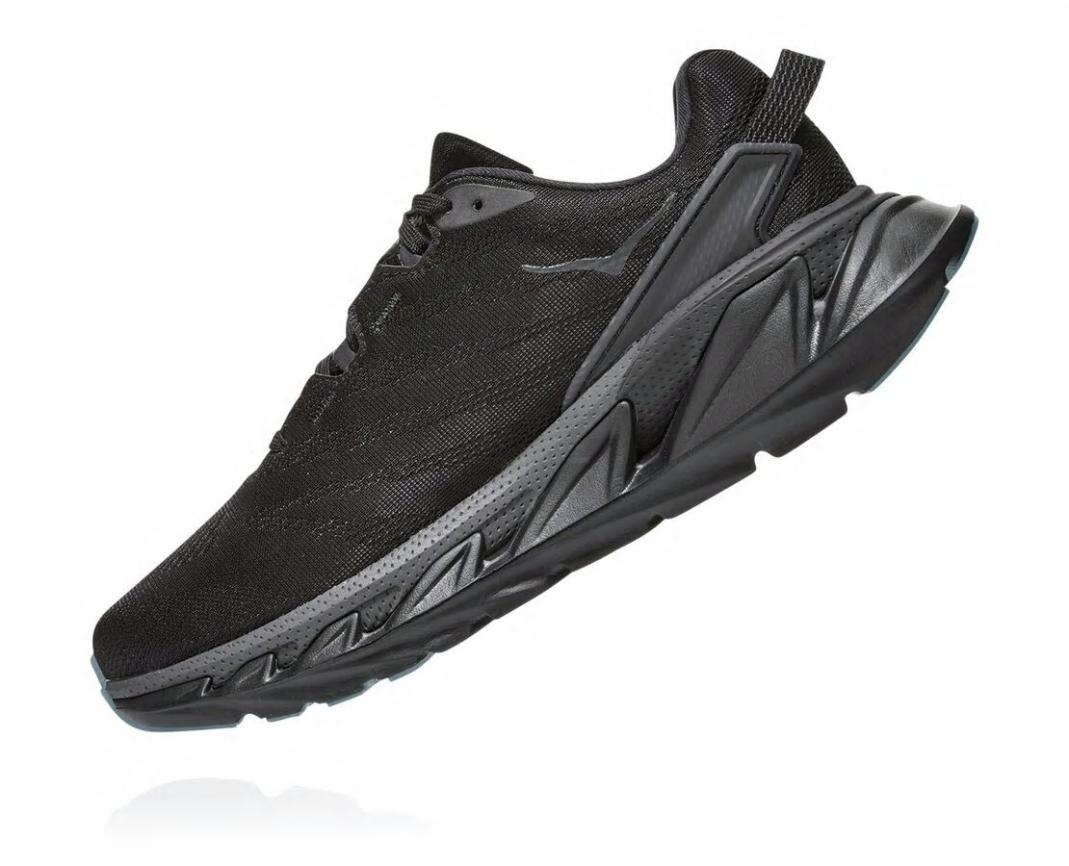 Women Road Running | HOKA ONE ONE Elevon 2 Black / Dark Shadow