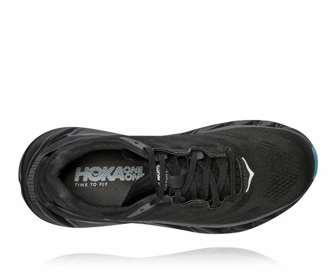 Women Road Running | HOKA ONE ONE Elevon 2 Black / Dark Shadow