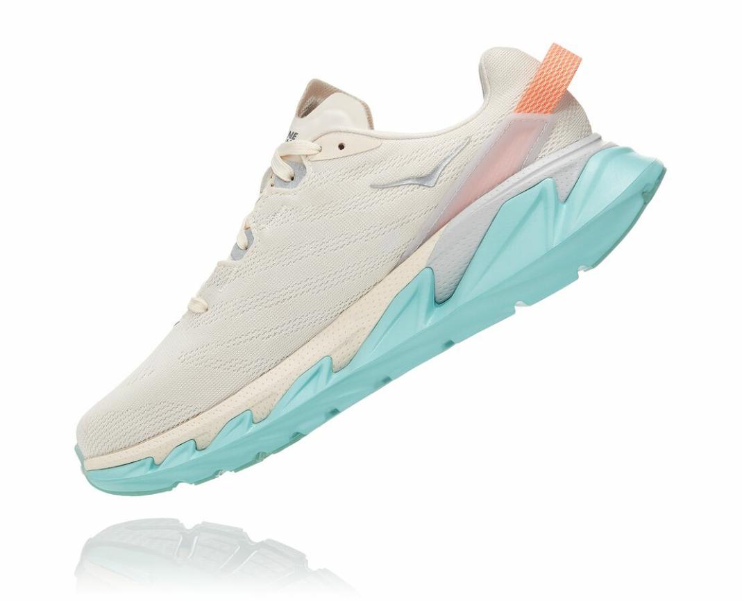 Women Road Running | HOKA ONE ONE Elevon 2 Eggnog / Eggshell Blue