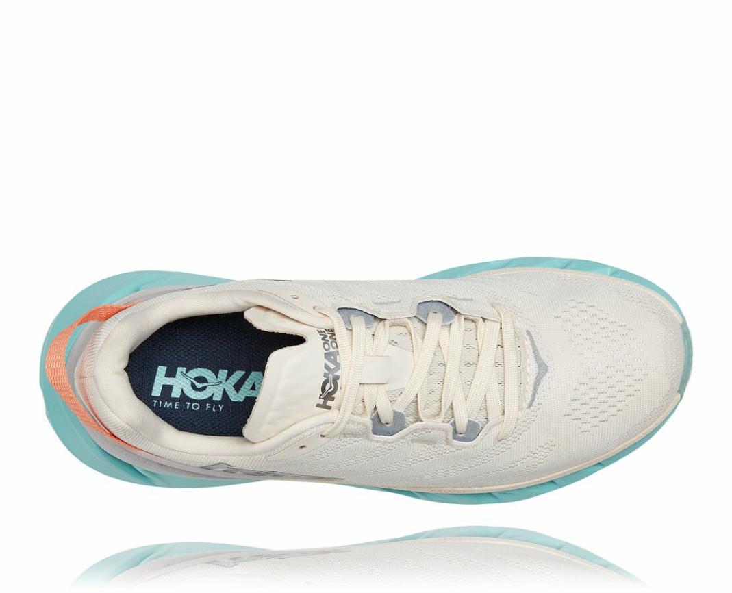 Women Road Running | HOKA ONE ONE Elevon 2 Eggnog / Eggshell Blue