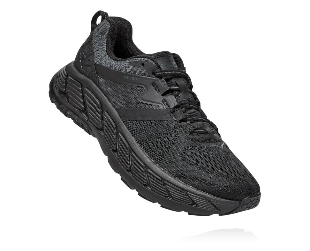 Women Road Running | HOKA ONE ONE Gaviota 2 Black / Dark Shadow