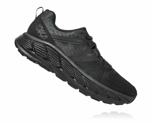 Women Road Running | HOKA ONE ONE Gaviota 2 Black / Dark Shadow