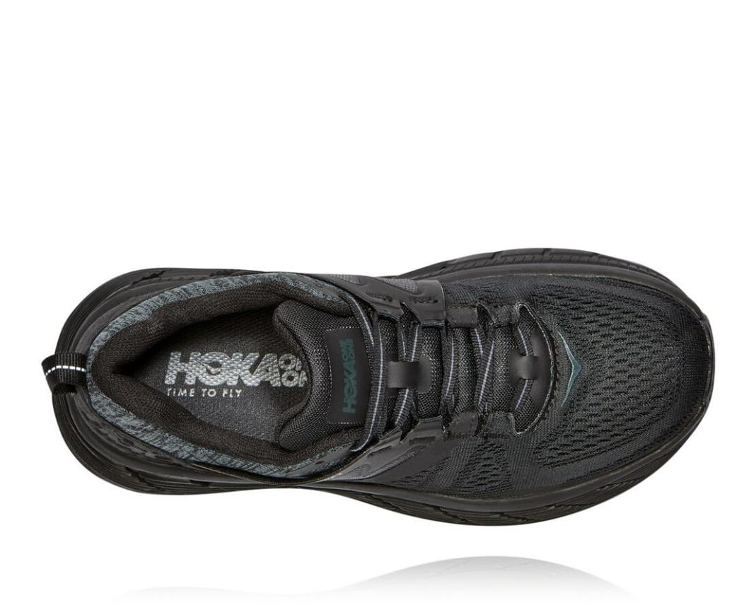 Women Road Running | HOKA ONE ONE Gaviota 2 Black / Dark Shadow