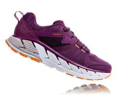 Women Road Running | HOKA ONE ONE Gaviota 2 Grape Juice / Bright Marigold