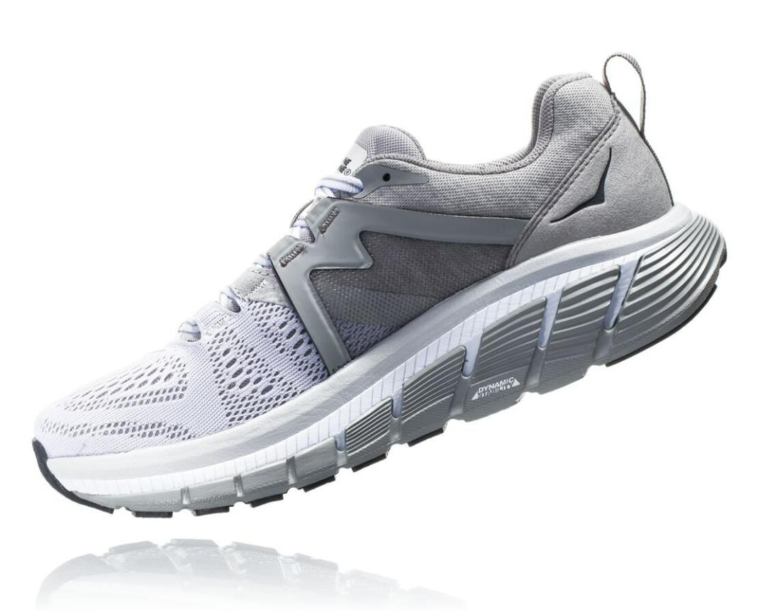 Women Road Running | HOKA ONE ONE Gaviota 2 White / Drizzle
