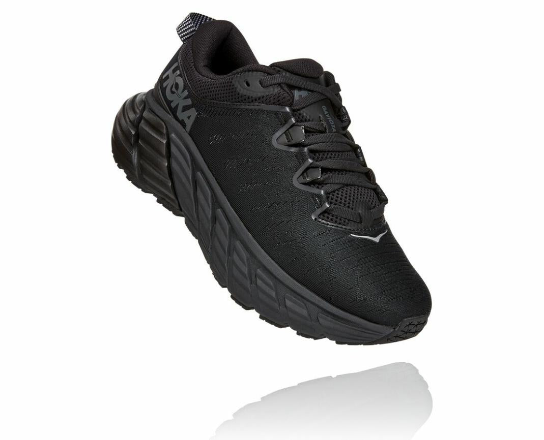 Women Road Running | HOKA ONE ONE Gaviota 3 Black / Black