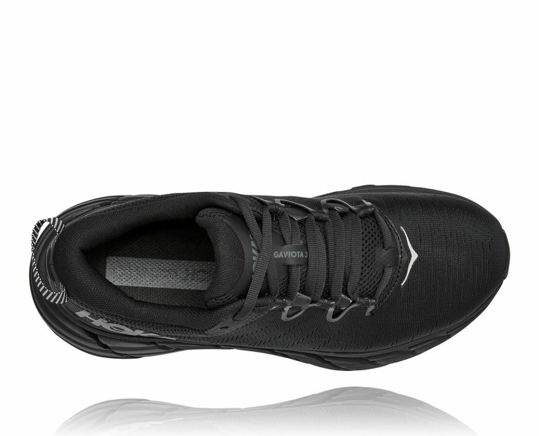 Women Road Running | HOKA ONE ONE Gaviota 3 Black / Black