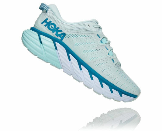Women Road Running | HOKA ONE ONE Gaviota 3 Morning Mist / Blue Tint
