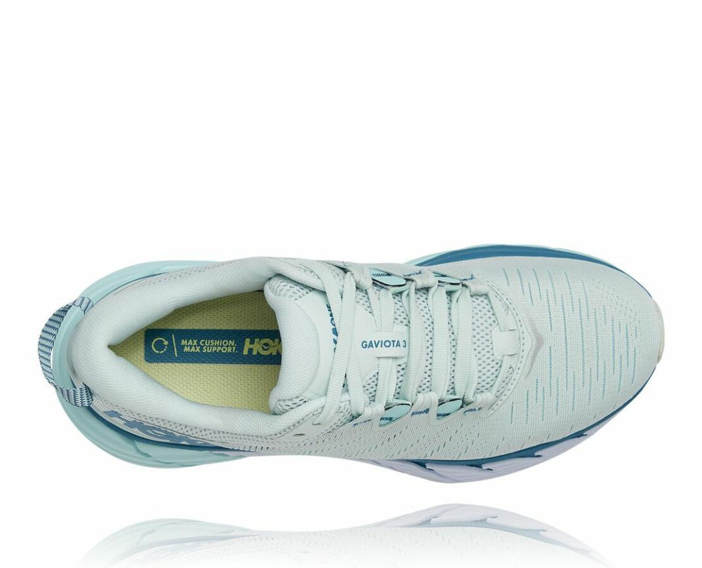 Women Road Running | HOKA ONE ONE Gaviota 3 Morning Mist / Blue Tint