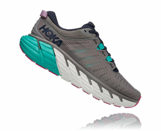 Women Road Running | HOKA ONE ONE Gaviota 3 Sharkskin / Outer Space