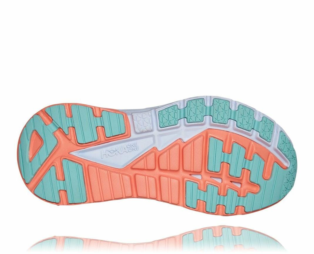 Women Road Running | HOKA ONE ONE Gaviota 3 Silver Peony / Cantaloupe