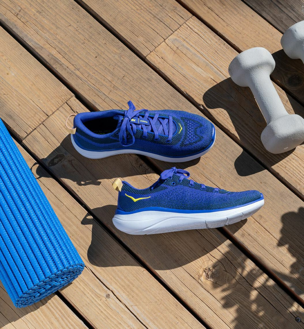 Women Road Running | HOKA ONE ONE Hupana Flow Clematis Blue / Arctic Ice